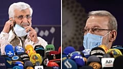 علی لاریجانی و سعید جلیلی