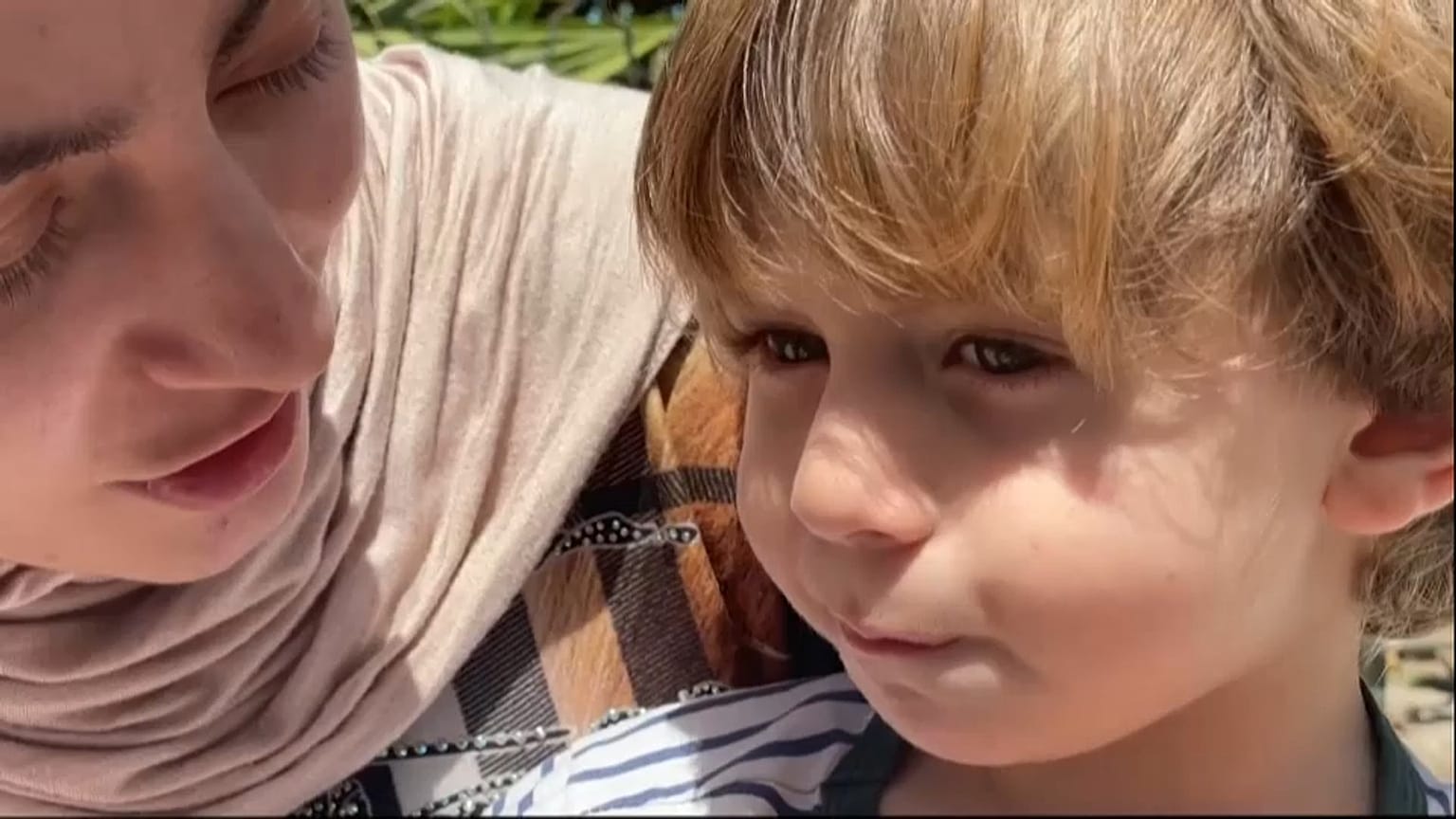 Ahmad, survivant de Gaza, 2 ans
