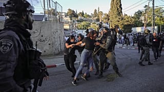 صورة من حي الشيخ جراح في القدس المحتلة 