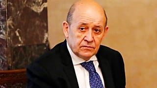 وزير الخارجية الفرنسي جان إيف لودريان، شرق بيروت، لبنان، الخميس 6 مايو 2021