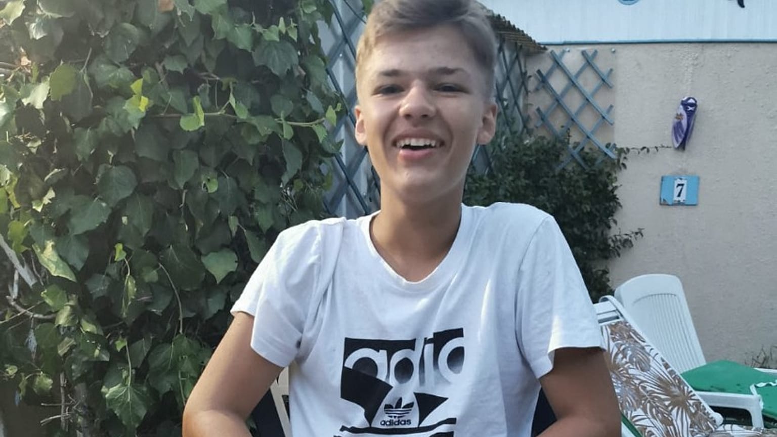 Der ermordete Matteo - Foto von der Familie ausgehändigt