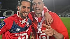 Burak Yılmaz ve Yusuf Yazıcı, Lille'de şampiyonluk yaşadı