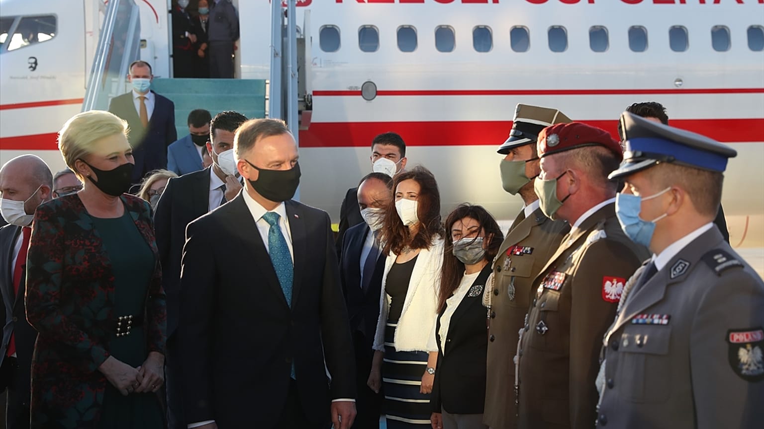 Polonya Cumhurbaşkanı Andrzej Duda, Ankara'da