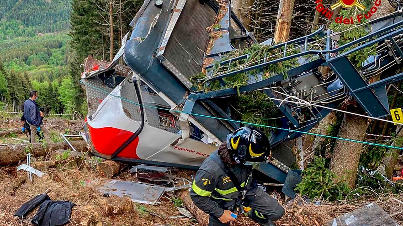 Incidente cabinovia Stresa
