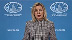 Maria Zaharova orosz külügyi szóvivő
