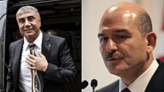 Sedat Peker (solda), Süleyman Soylu (sağda)