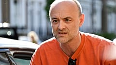 In this Saturday May 23, 2020 file photo, Britain's Prime Minister Boris Johnson's senior aid Dominic Cummings arrives back at his home, in London.