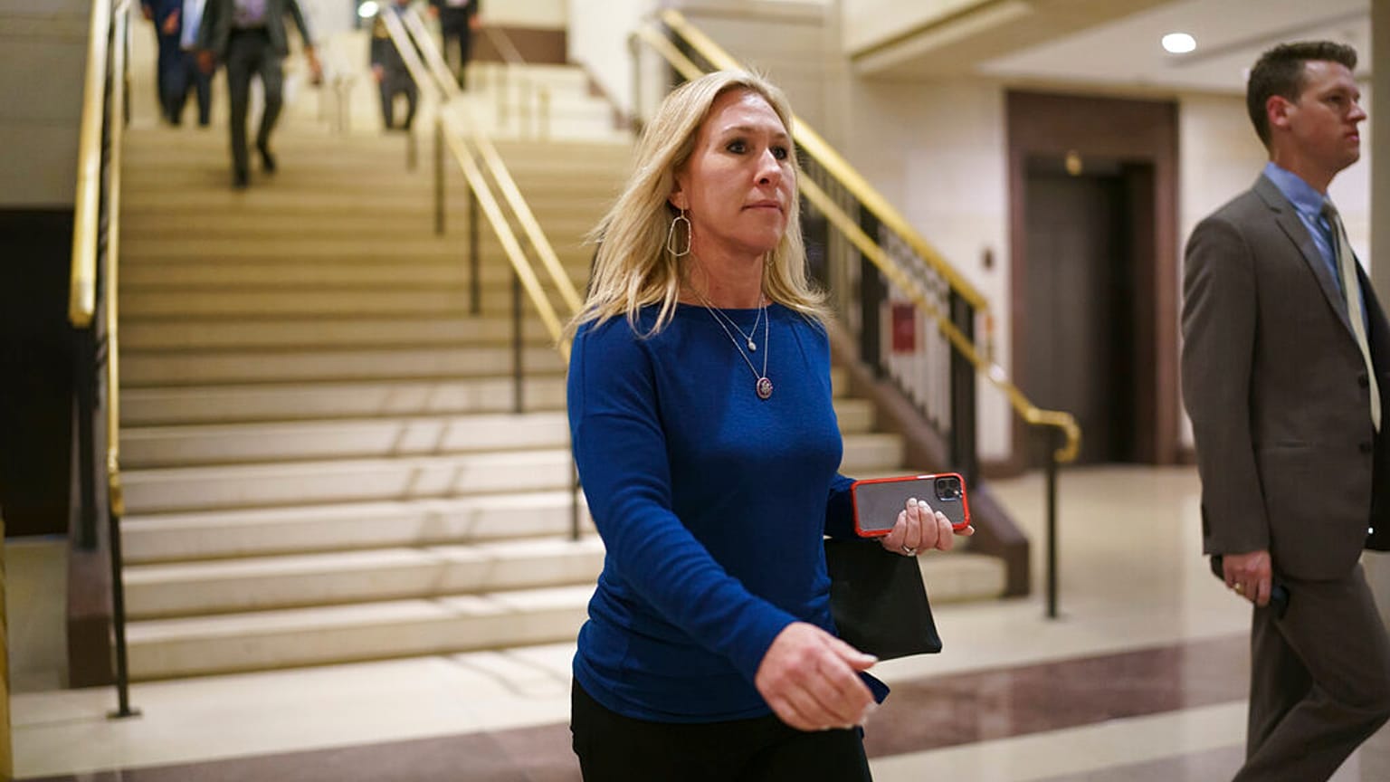 Abgeordnete der Republikaner Marorie Taylor Greene in Washington