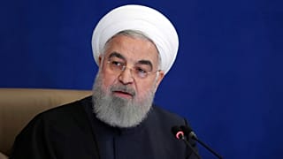 الرئيس الإيراني محمد حسن روحاني