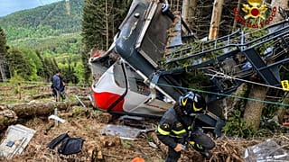 İtalya'da teleferik kazası