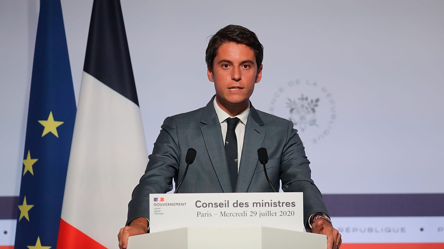 Fransa Hükümet Sözcüsü Gabriel Attal