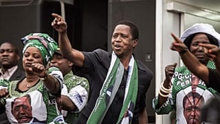 Zambiya Devlet Başkanı Edgar Lungu