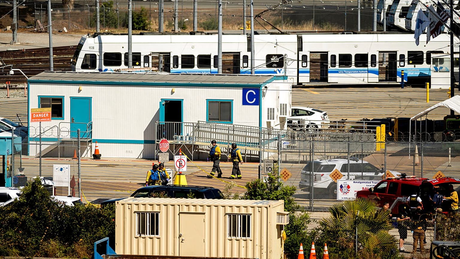 Il luogo dove è avvenuta la sparatoria, San José, California