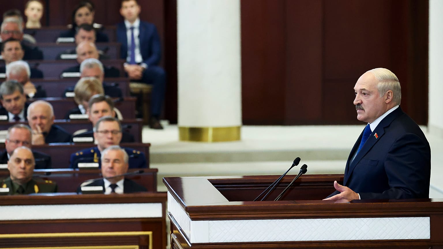 Alexandre Loukachenko, Minsk, 26 mai 2021