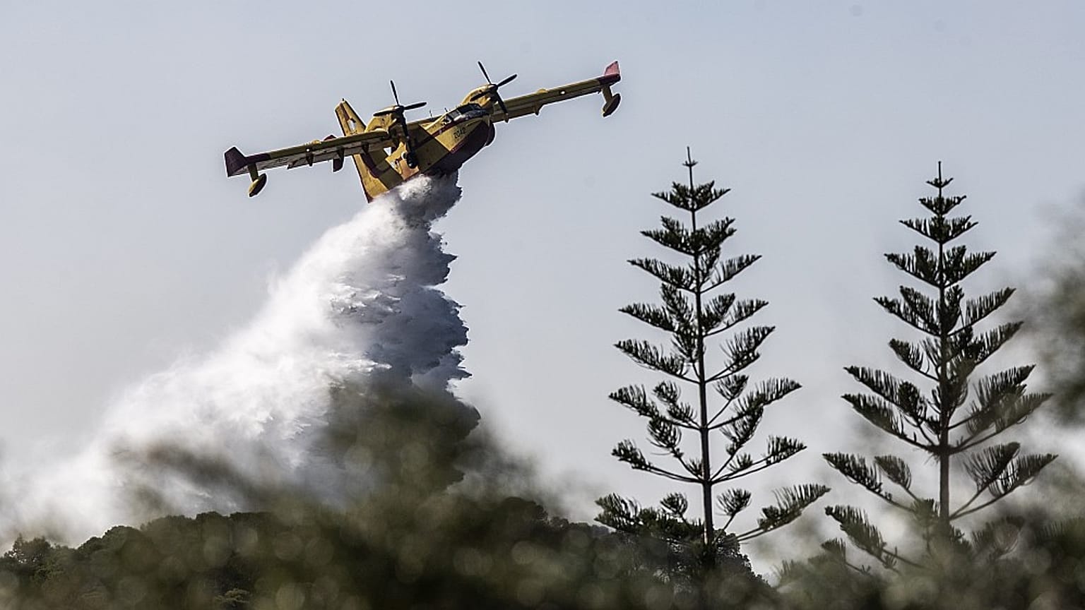 Κατάσβεση φωτιάς στην Ελλάδα (φωτογραφία αρχείου)