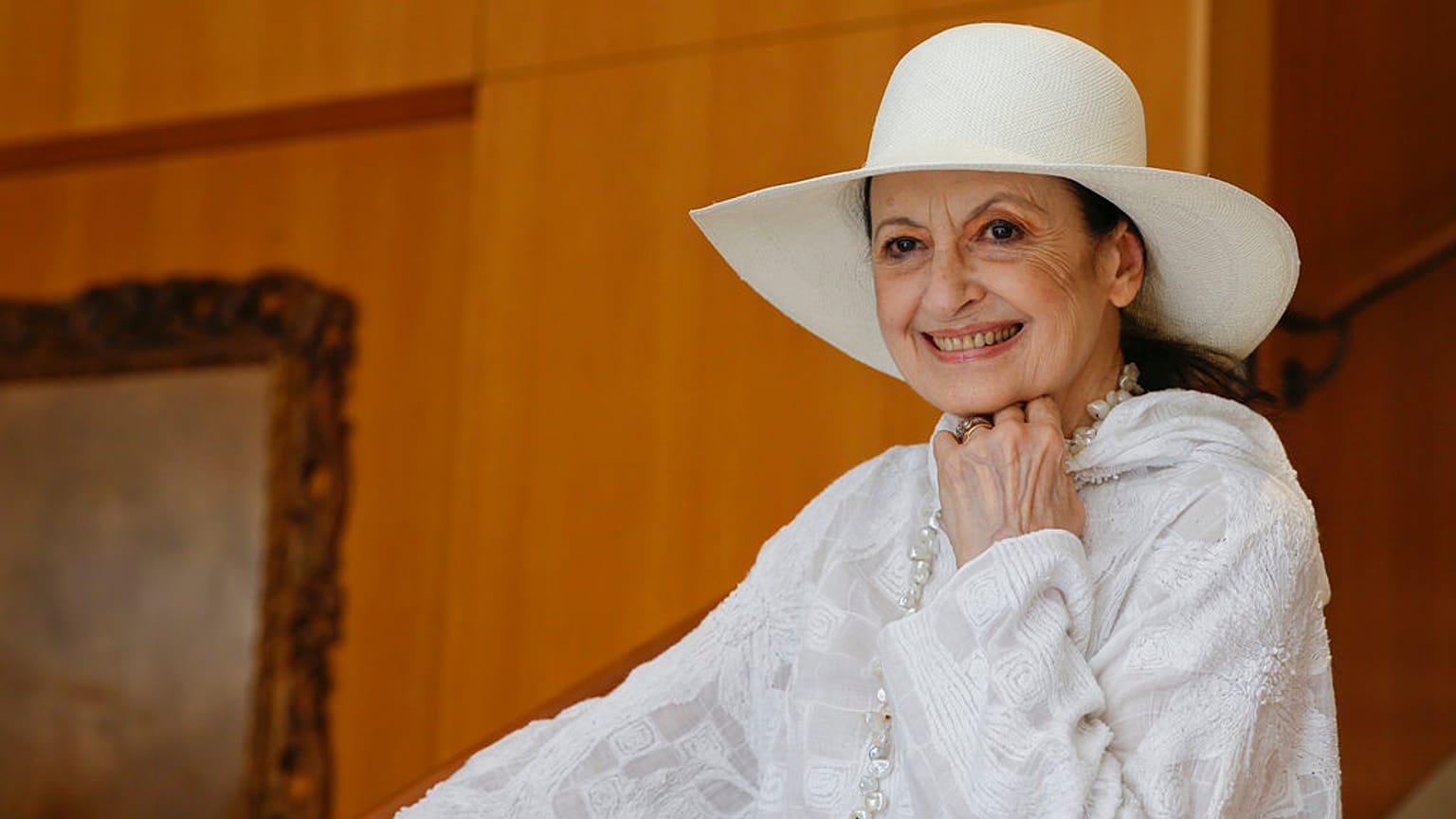Carla Fracci in una foto del 2017