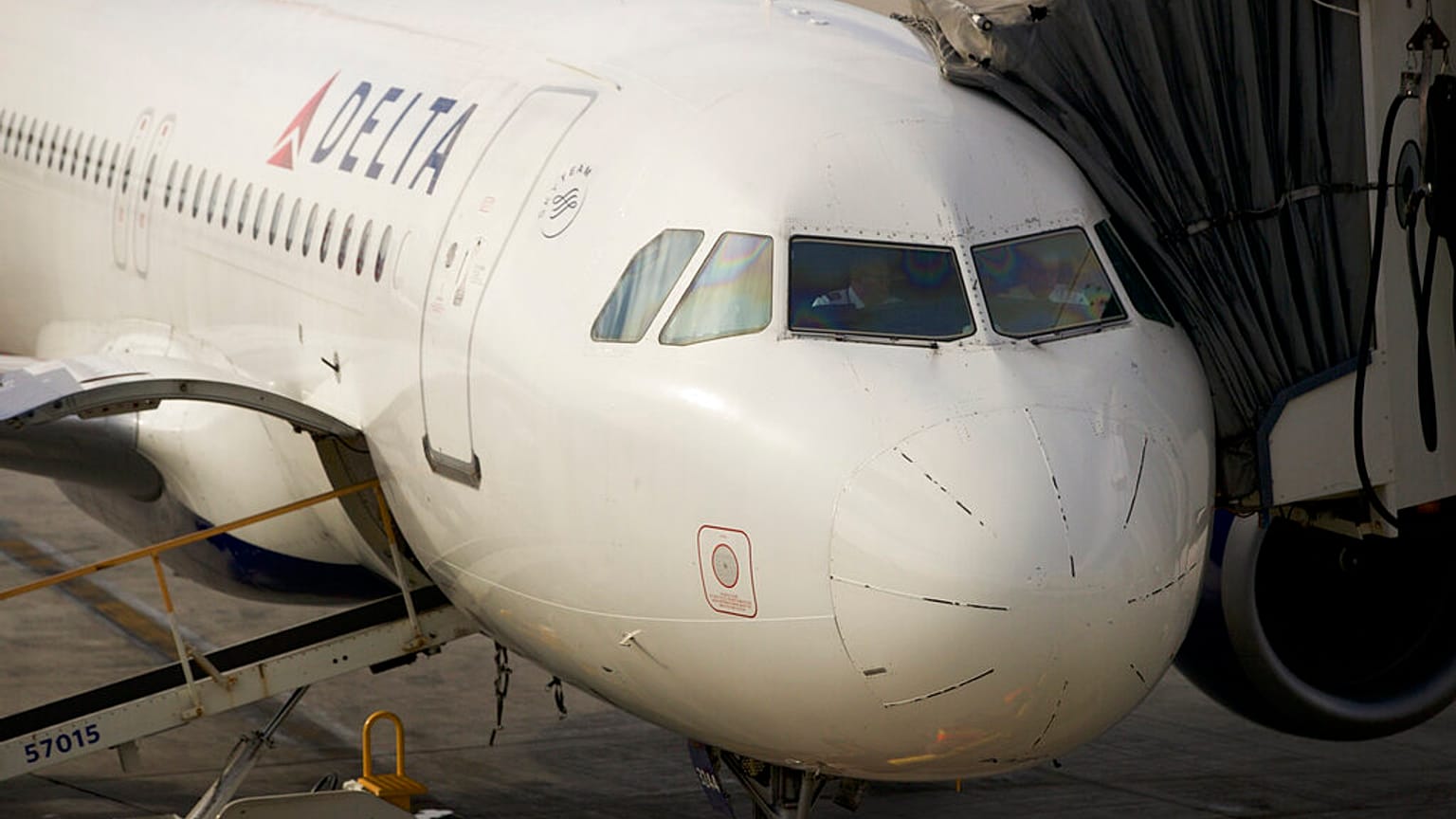 Un Airbus A320 usato dalla compagnia Delta Airlines