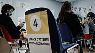 Centre de vaccination à Bordeaux, dans le sud-ouest de la France, le 26 mai 2021