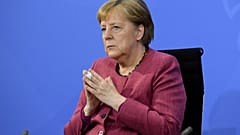 Ангела Меркель на правительственной конференции по вакцинации