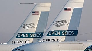 ABD'nin Açık Semalar Anlaşması (Open Skies Treaty) kapsamında keşif yapan uçakları 