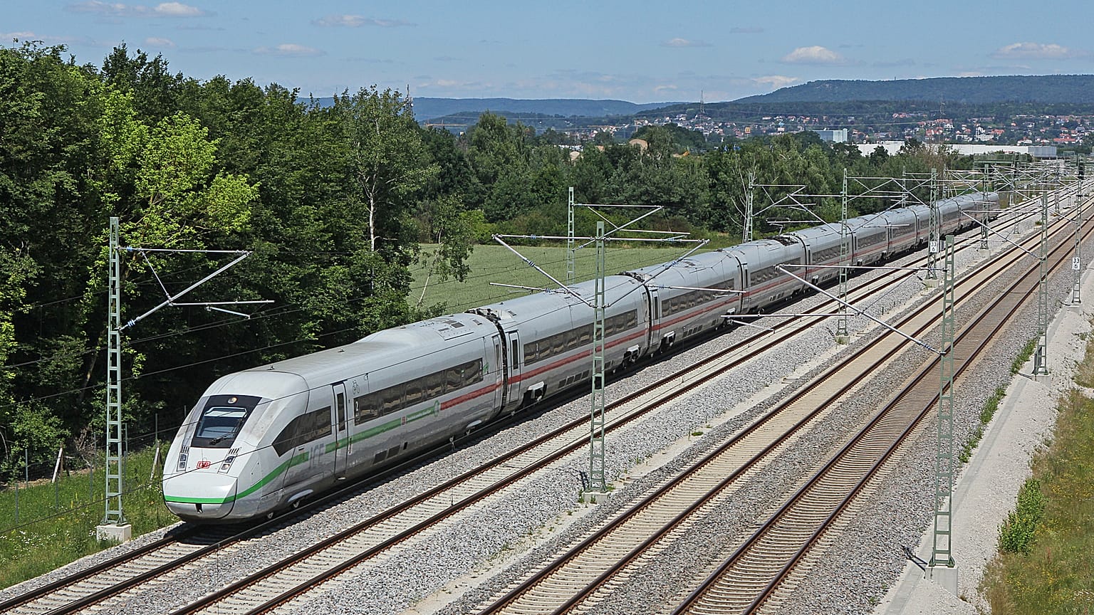ICE 4 Baureihe 412 bei Baiersdorf