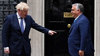 Boris Johnson és Orbán Viktor