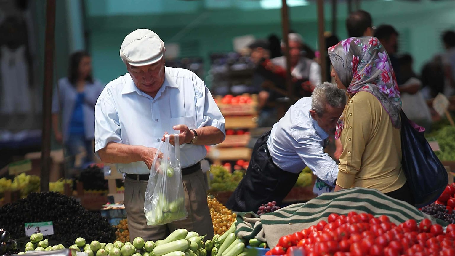 Pazar alış verişi