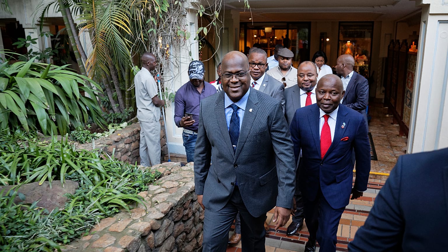 Kongo lideri Felix Tshisekedi