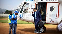 Ebola salgınıyla mücadele eden Kongo'yu ziyaret eden DSÖ Genel Direkötür Tedros Adhanom Ghebreyesus