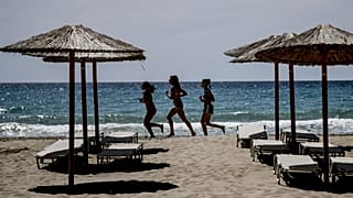 Am Strand von Kreta