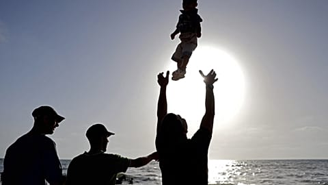Gaza, una cárcel a cielo abierto pero con playa 