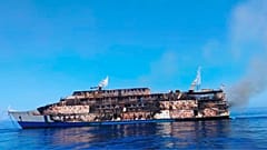 Indonesia ferry catches fire at sea