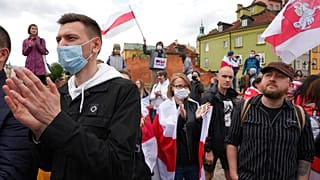 Polonia | El exilio bielorruso protesta contra Lukashenko y exige a la UE más sanciones