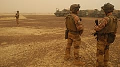 Mali'deki Fransız askerleri