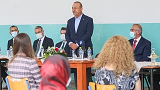 Ο Τούρκος ΥΠΕΞ, Μεβλούτ Τσαβούσογλου, στη Θράκη