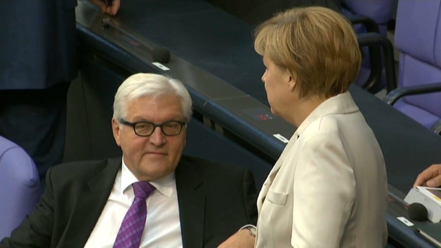 Merkel y Steinmeier blanco del espionaje estadounidense
