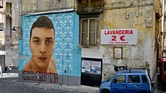 Mural a Ugo Russo