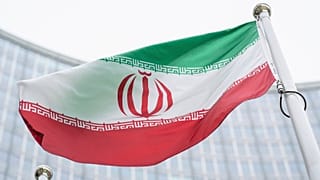پرچم ایران در مقر آژانس بین‌المللی انرژی اتمی
