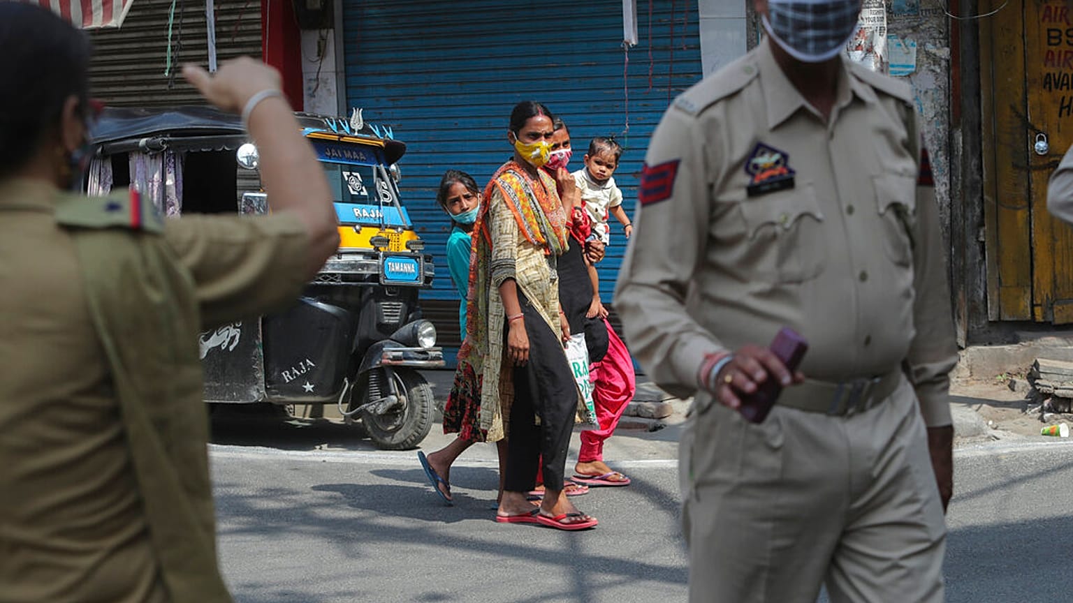 Coronavirus-Tests in Indien