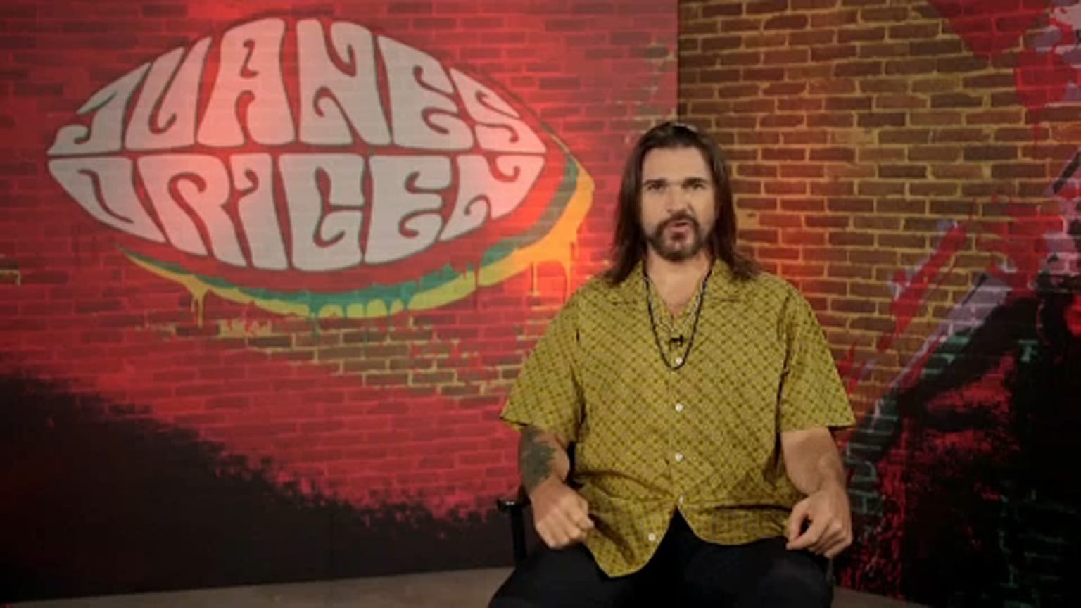 El cantante Juanes durante una entrevista para promocionar su décimo álbum
