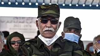 زعيم جبهة البوليساريو إبراهيم