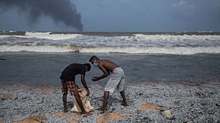 Súlyos környezetszennyezés Srí Lanka partjainál