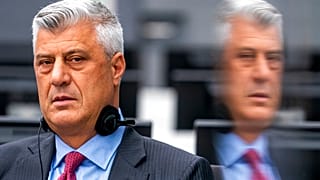 Hashim Thaci, who resigned as Kosovo's president to face charges including murder, torture and persecution, makes his first courtroom appearance at the Hague. 