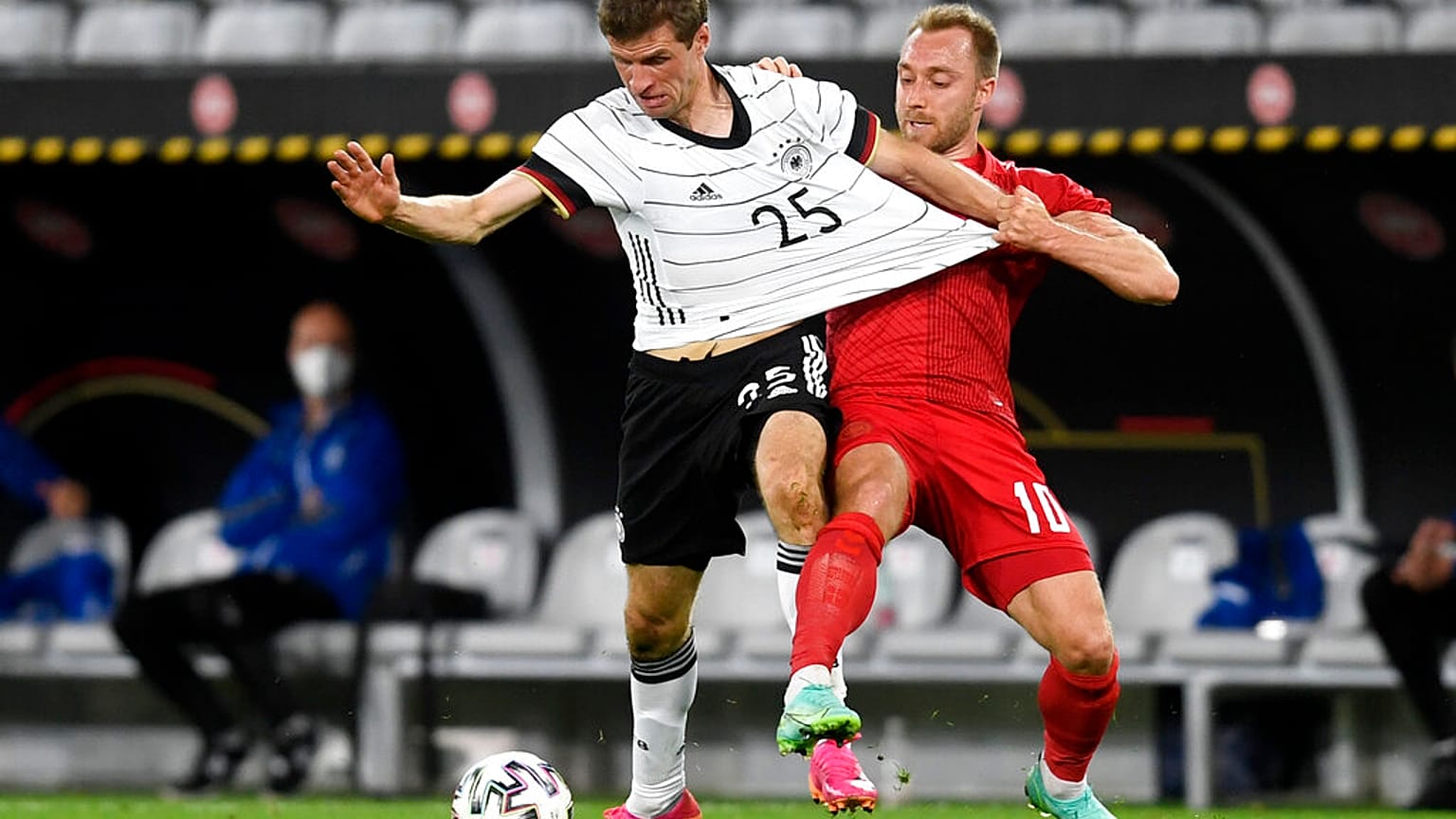 Test-Match Deutschland - Dänemark in Salzburg