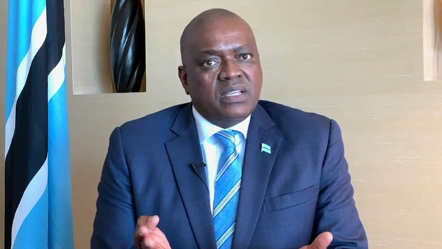 Presidente do Botswana, Mokgweetsi Masisi