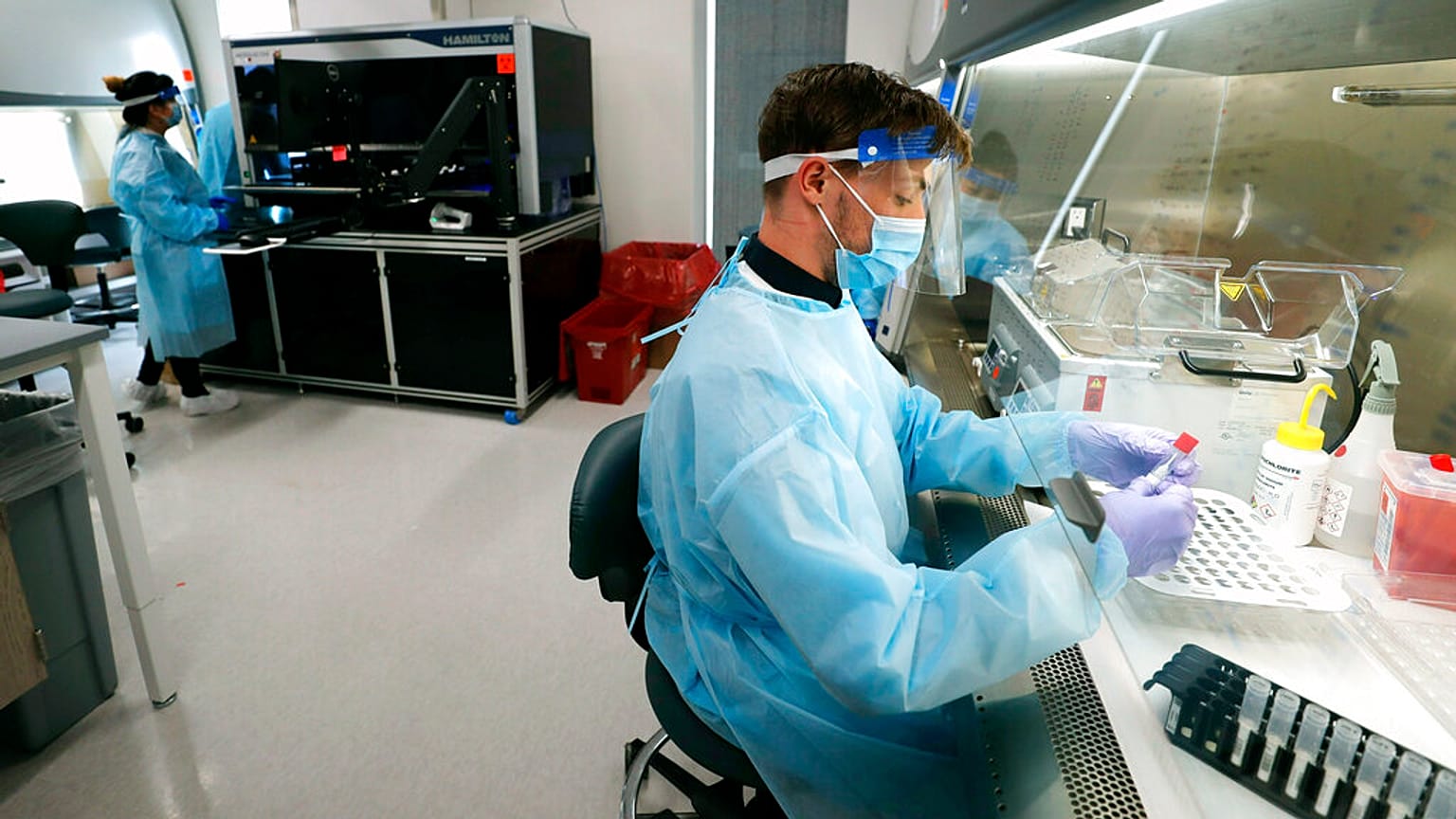 Biomedical lab (file photo)