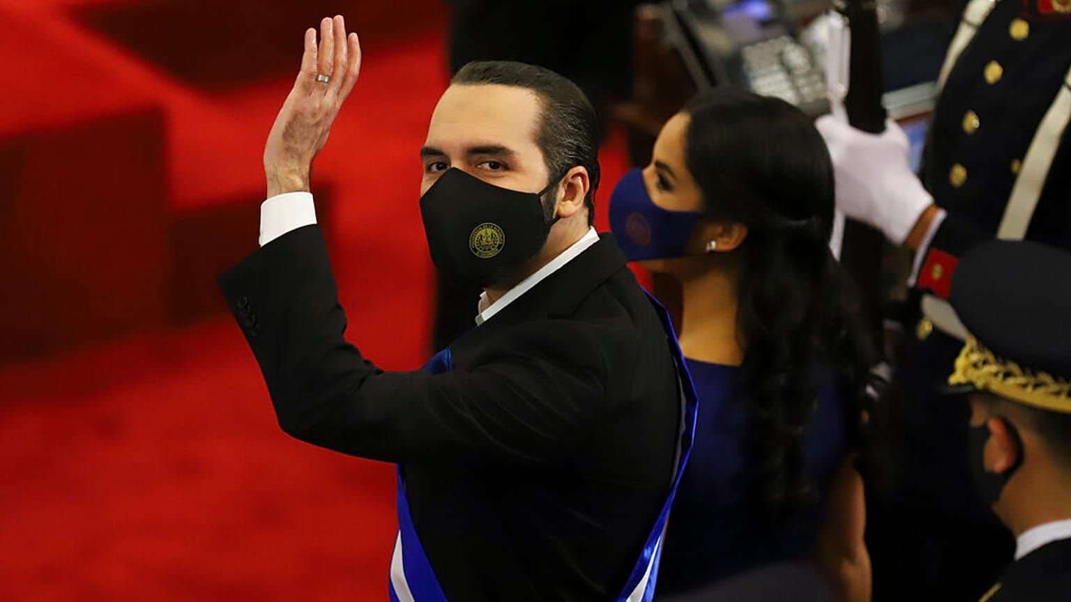 Bukele en el Congreso salvadoreño