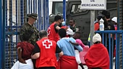 İspanya'daki mülteci kamplarından bir görüntü