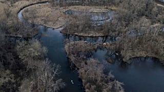 Lake Roland, Thursday, March 11, 2021, in Baltimore