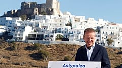 "Astypaléa sera un futur laboratoire de la décarbonisation en Europe", a déclaré Herbert Diess, le président du directoire du groupe Volkswagen.